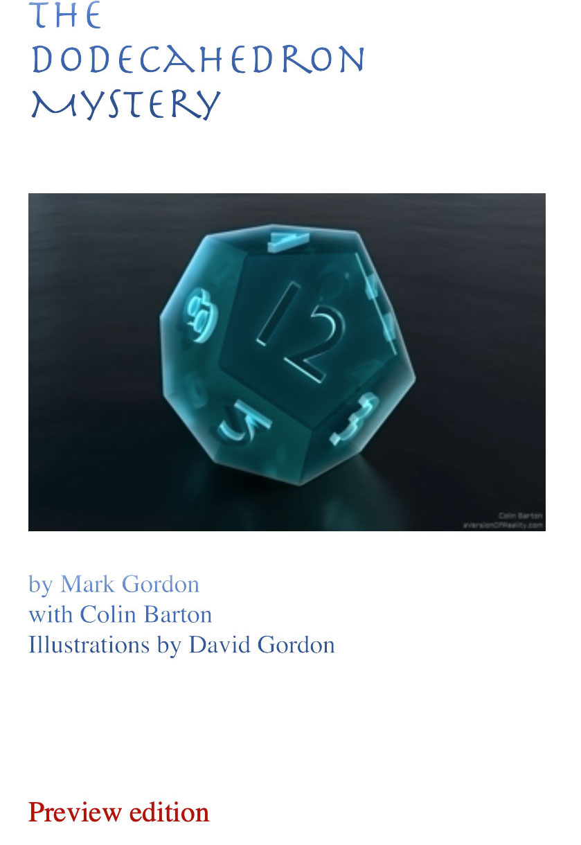 Chapter One: The Dodecahedron Mystery